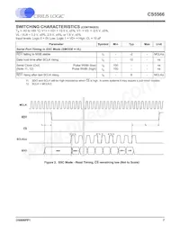 CS5566-ISZR Datasheet Page 7