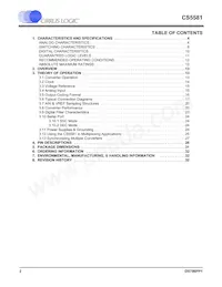 CS5581-ISZR Datasheet Page 2