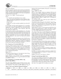 CY22150KFI Datasheet Page 5