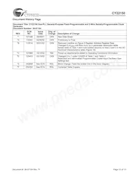 CY22150KFI數據表 頁面 13