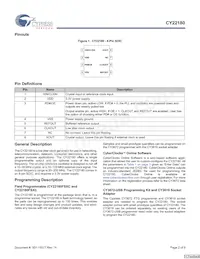 CY22180FSXIT Datasheet Page 2