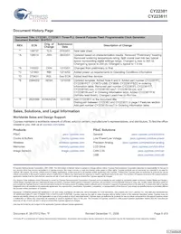 CY22381SXI-190T Datasheet Page 9