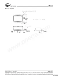 CY2291FI 데이터 시트 페이지 13