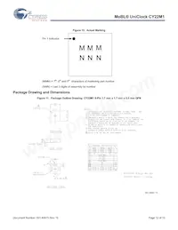 CY22M1SCALGXI-00 Datasheet Page 12