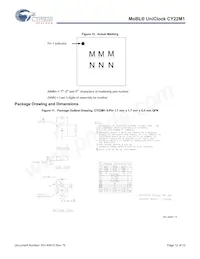 CY22M1SCALGXI-00 Datenblatt Seite 12