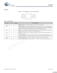 CY2302SC-1 Datasheet Page 2