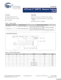 CY24130KZXC-1T Datasheet Cover