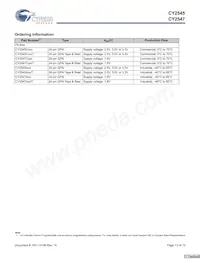 CY2545FCT Datenblatt Seite 13