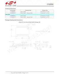 CY28508OXCT Datasheet Page 13