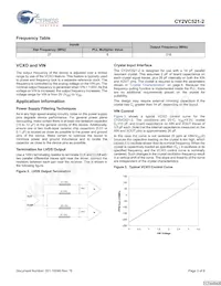 CY2VC521ZXC-2T Datasheet Page 3