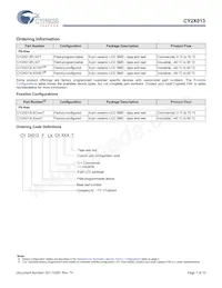 CY2X013LXI156T Datasheet Page 7