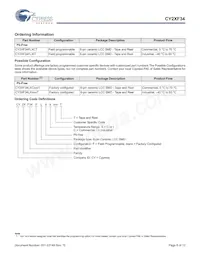CY2XF34FLXIT Datasheet Page 8