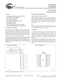 CY7B9920-5SI Datasheet Copertura