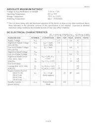 DS1073M-100 Datasheet Page 14