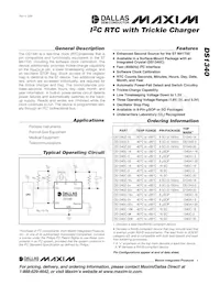 DS1340Z-33/T&R Datenblatt Cover