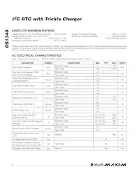 DS1340Z-33/T&R Datasheet Page 2