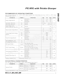 DS1340Z-33/T&R Datasheet Page 3
