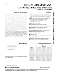 DS1391U-33 Datenblatt Cover