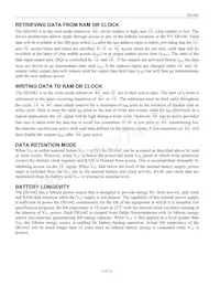 DS1642-70+ Datasheet Page 5
