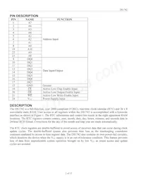 DS1742-70+ Datasheet Page 2