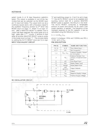 HCF4541M013TR Datasheet Page 2