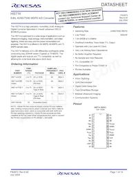 HI5714/7CB-T Datasheet Cover