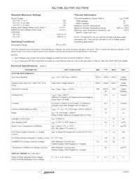 ICL7107RCPL Datasheet Page 3