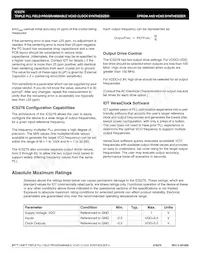 ICS276PGT Datasheet Pagina 4