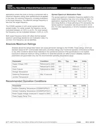 ICS280PGT Datasheet Pagina 4