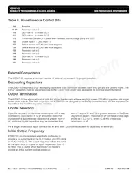 ICS307G-03T Datasheet Pagina 7