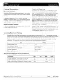 ICS501MT Datasheet Page 3