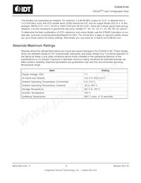 ICS525R-02T Datasheet Page 5