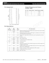 ICS527R-03T Datasheet Pagina 2