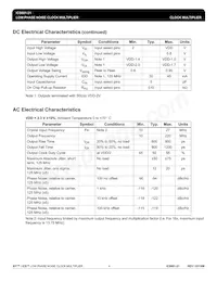 ICS601G-21T Datasheet Page 4