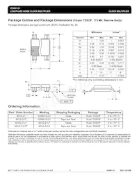 ICS601G-21T Datasheet Pagina 6