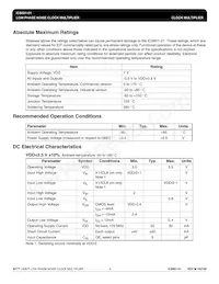 ICS601M-01T Datasheet Page 4