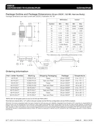 ICS601R-25T Datasheet Pagina 5