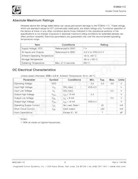ICS650R-11IT Datasheet Page 4