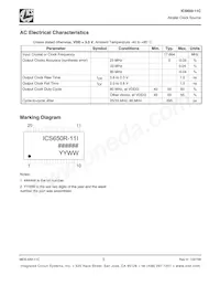 ICS650R-11IT Datasheet Pagina 5
