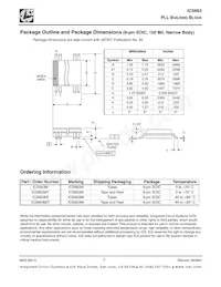ICS663MT Datasheet Page 7