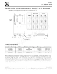 ICS663MT 데이터 시트 페이지 7