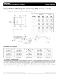 ICS672M-01LFT Datasheet Pagina 6
