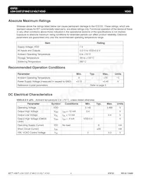 ICS722MT Datasheet Page 4