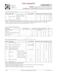 ICS8430BYI-71LFT Datenblatt Seite 6