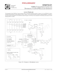 ICS8733BY-01LFT Datasheet Page 12