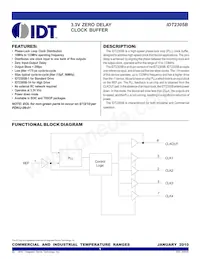 IDT2305B-1HDCI8 Datenblatt Cover