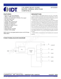 IDT23S05-1HDCI8數據表 封面