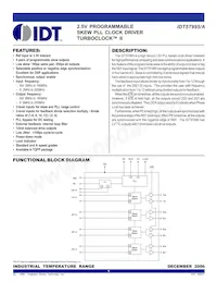 IDT5T995APPGI8 Datenblatt Cover
