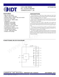 IDT5V9910A-7SOGI8 Datasheet Cover