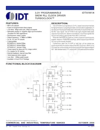 IDT5V991A-7JGI8 Datenblatt Cover